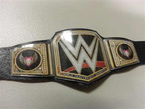 The Wwe World Heavyweight Championship Custom Belt By Badbillyj
