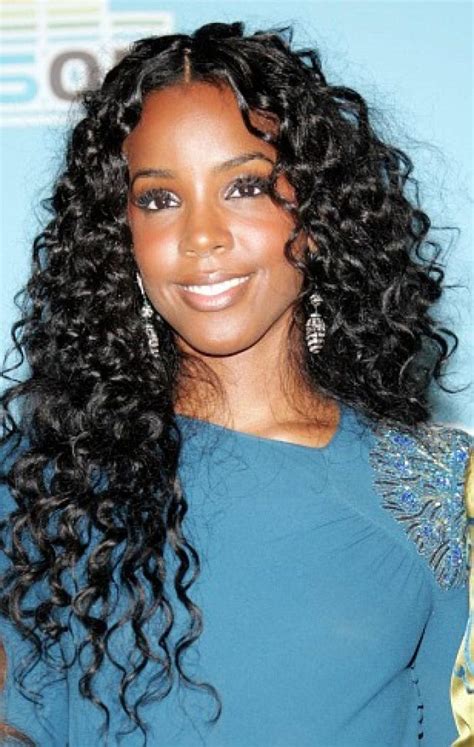 This effortless and chill hairstyle may seem too simple or even casual for some, but it's made alive by the length and volume of your hair. Curly Weave Hairstyles For Black Women 2013 ~ http ...