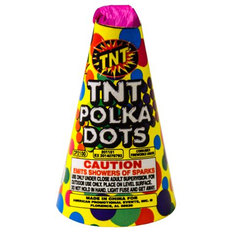 Fireworks Tnt Fireworks Tnt Polka Dots