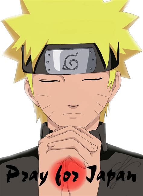 Naruto Pray For Japan By Daschaos On Deviantart