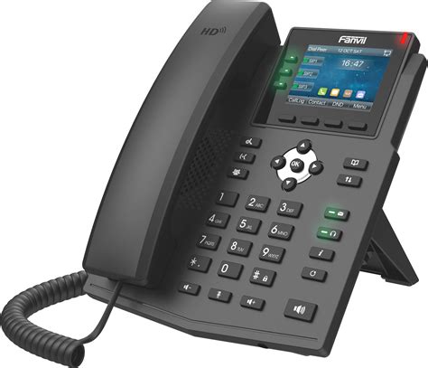 Fanvil X3u Enterprise Voip Phone 28 Inch Color Display 6 Sip Lines