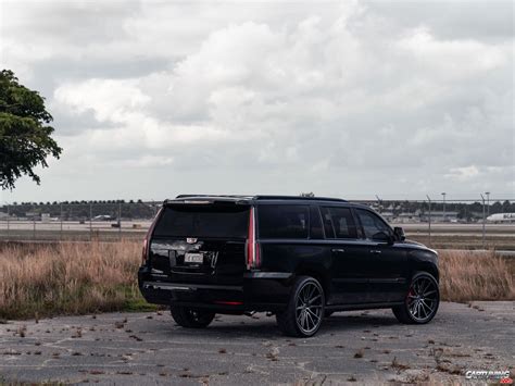 Colección de marcos dalis tovar. Tuning Cadillac Escalade ESV 2019, rear