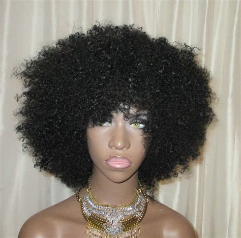 Caring for type 4b hair is critical to growing long, healthy locks. Essence Wigs 'Puff Fro' Wig Natural Hair Unit Type 4-EW-177