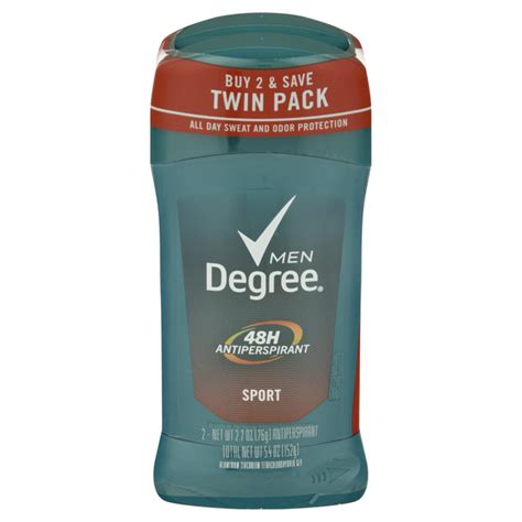 Save On Degree Men Anti Perspirant Sport Invisible Solid 2 Ct Order