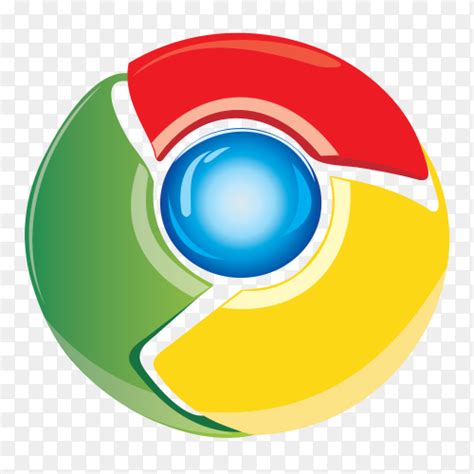 Golden Google Chrome Logo Vector Png Similar Png