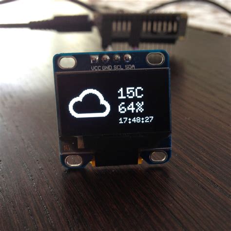 Esp8266 Projects Internet Connected Weatherstation With Beautiful