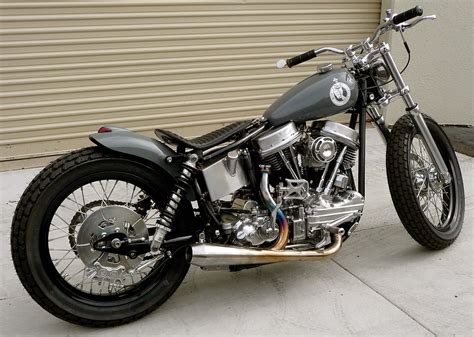 Bobber Inspiration Panhead Bobbers And Custom Motorcycles