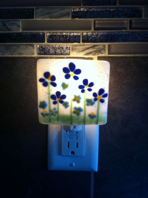 Pin By Terri Hess On Fused Glass Night Lights With Images Fused
