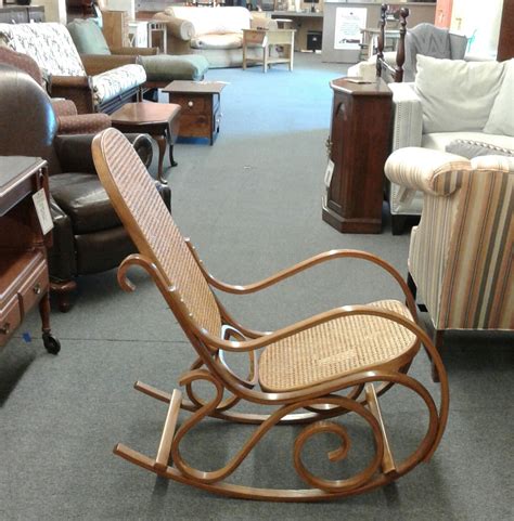 So why do we need another? BENTWOOD CANE SEAT ROCKER | Delmarva Furniture Consignment