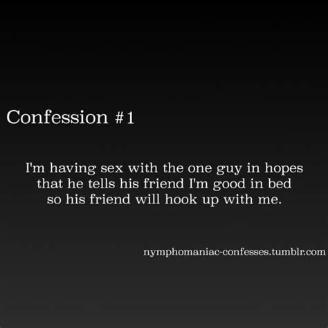 Confessions Of A Teen Nymphomaniac On Tumblr