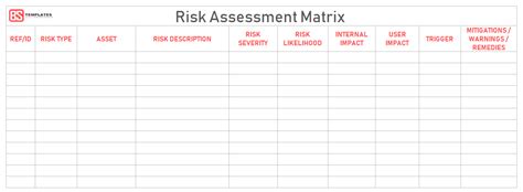 For this you could use excel tables. Risk Assessment template - 5+ Free Forms & Formats for Excel