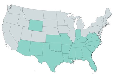 Jim Crow Laws Map