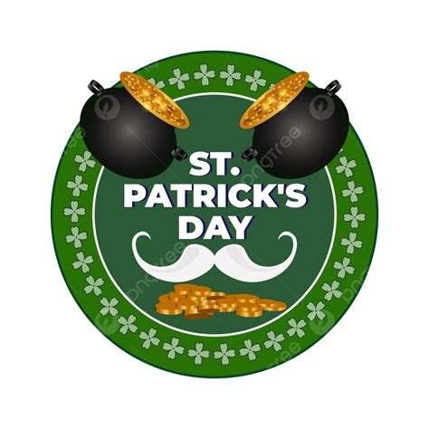 st patricks day vector hd images colorful look st patrick s day logo stylish vector and png st