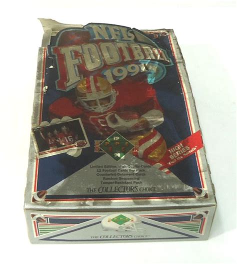 Add selected cards to my favorites. Box 1991 Upper Deck Football Cards