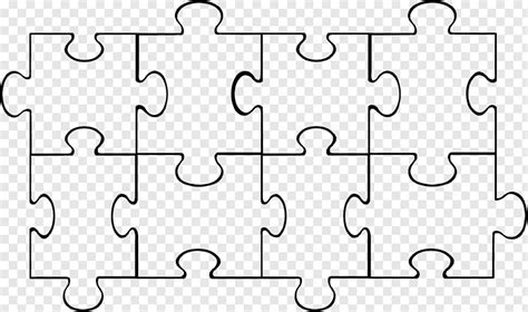 Pieces are easy to separate, every piece is a single shape. すごい Black And White Jigsaw Puzzle - ラカモナガ
