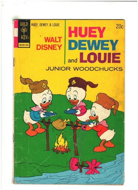 Walt Disney Huey Dewey And Louie Junior Woodchucks 26 Gdvg 30 Gold