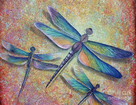 Dragonflies Painting By Gabriela Valencia