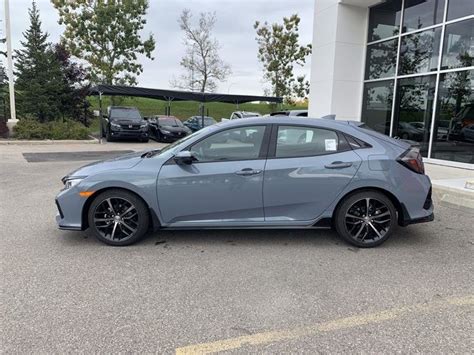 The type r model feels like a completely different car to drive, mostly doesn't have the high end options but the price was right. Calgary Honda | 2020 Honda Civic Hatchback Sport Touring ...