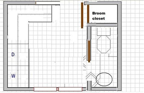 Floor Plan Powder Room Layout