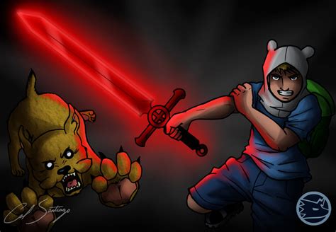 Finn Jake And The Legit Demon Blood Sword Adventure Time With