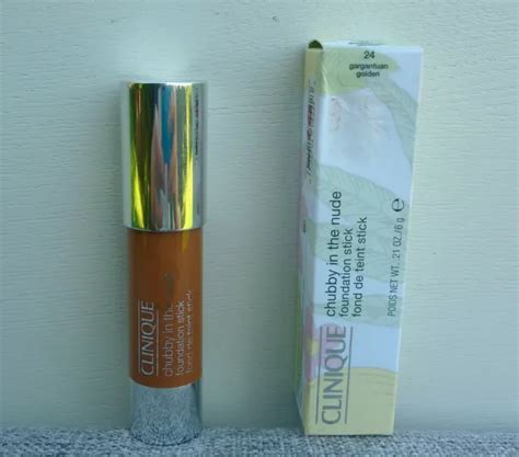 CLINIQUE CHUBBY IN The Nude Foundation Stick Garganthan Golden New In Box PicClick UK