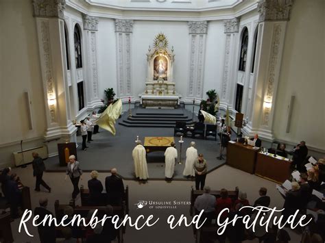 November is a Season of Remembrance and Gratitude – Ursuline Sisters of