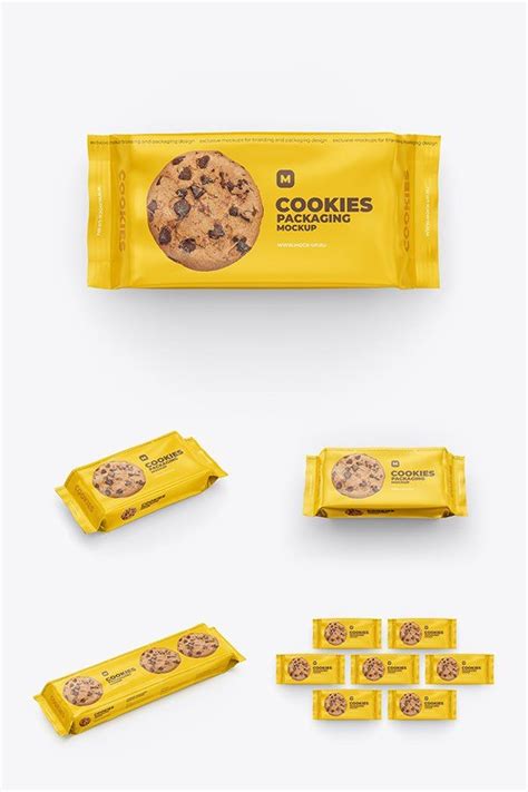 Download Cookies. Flow Pack Mockup. 5 PSD (852471) | Products ...