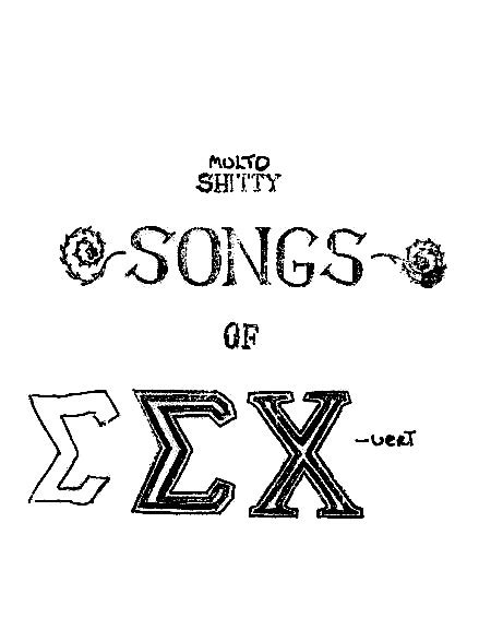 Shitty Songs Of Sigma Chi ΣΧ Songbook 1962