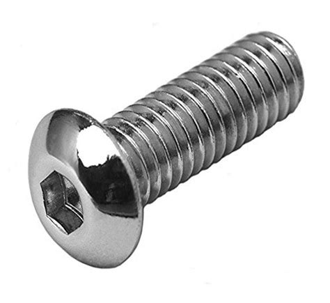 Stainless Steel Button Head Screw Size 25 Inch At Rs 10piece In Chennai
