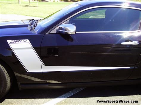 2013 Ford Mustang Racing Stripe Vinyl Graphic Products Custom Graphics