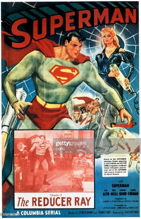 Superman Poster Top From Left Kirk Alyn Carol Forman Bottom