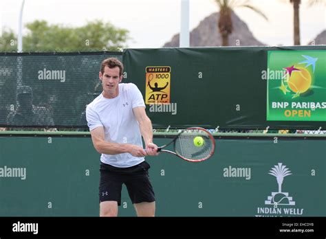 Indian Wells California 11th March 2015 British Tennis Player Andy