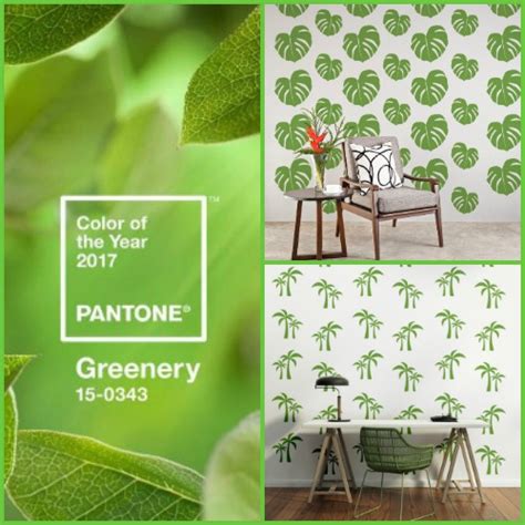 Pantone Color Of The Year 2017 Greenery — Wall Star Graphics