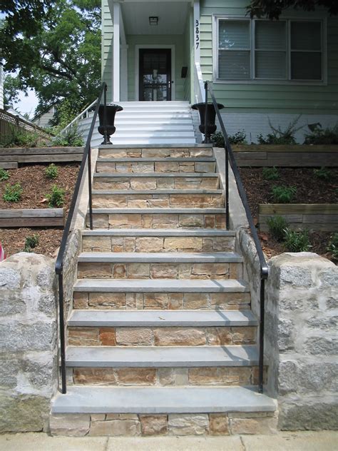 Stone Walkways Stairs And Steps In Md Va And Wv Pooles Stone And Garden