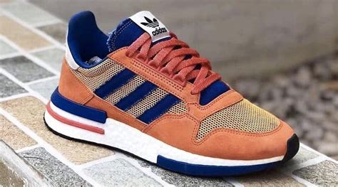 Adidas original limited collaboration of dragon ball gohan size us10 (d97052)top rated seller. Dragon Ball Z x adidas ZX 500 RM "Goku" - Sneaker Style