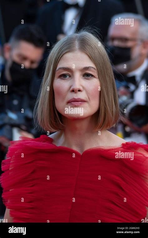 Cannes France 17th July 2021 Rosamund Pike Attends The Final