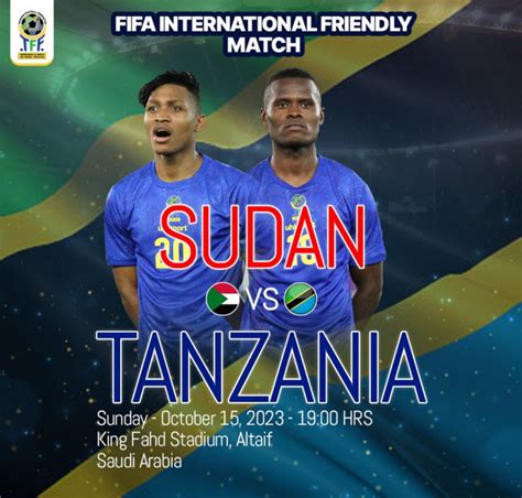 Matokeo Taifa Stars Vs Sudan Leo 15 October 2023 Ligi Kuu Tanzania