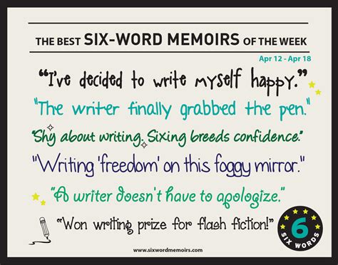Shy About Writing Sixing Breeds Confidence Best Six Word Memoirs Of