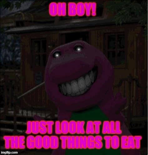 Creepy Barney Memes