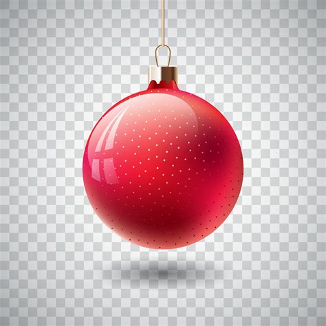 Isolated Red Christmas Ornament 337068 Vector Art At Vecteezy