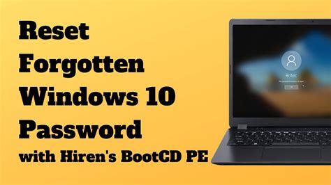 Reset Forgotten Windows 10 Password With Hiren S Bootcd Hot Sex Picture
