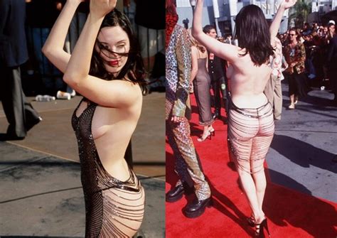 Amber Roses 2014 MTV VMAs Dress Is Rose McGowans 1998 Outfit 16