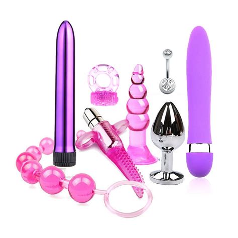 8pcs Set Adult Sex Toys Kit De Vibrateur Privé Sex Toys Flirt Jeux