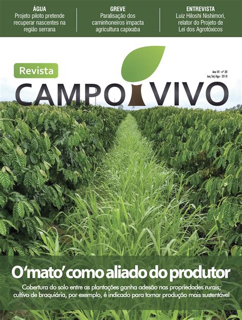Edição 38 Da Revista Campo Vivo Já Circula No Es E Sul Da Bahia
