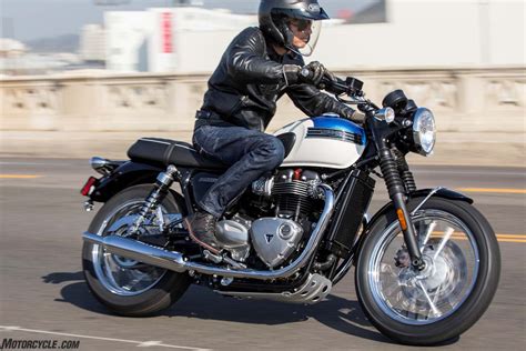 Triumph first unveiled the bonneville in 1959, naming it in honor of the company's successes on the famous bonneville salt flats. 2017 Triumph Bonneville T100 First Ride Review