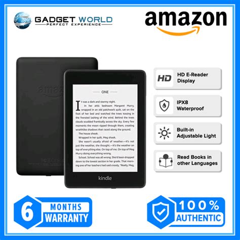 Amazon Kindle Paperwhite 6 With Built In Light Wi Fi Waterproof 8gb