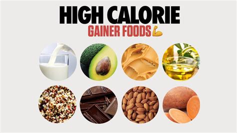 8 Foods That Are High In Calories Youtube