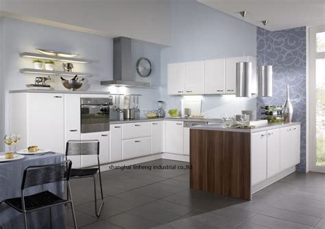 • get a bright, modern look • cabinets ship next day. High gloss/lacquer kitchen cabinet mordern(LH-LA085 ...