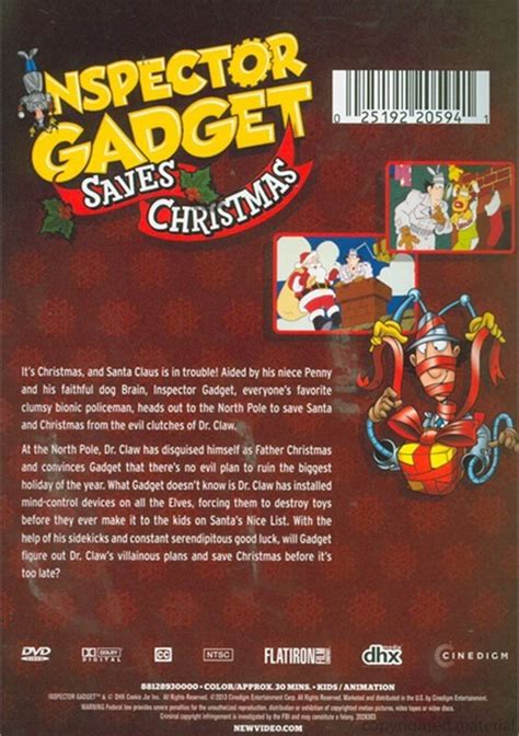 Inspector Gadget Saves Christmas Dvd Dvd Empire