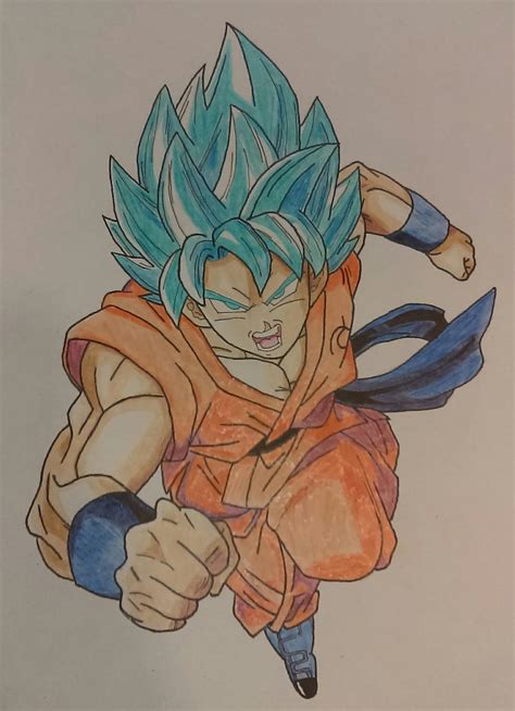 Goku Sketch By Yoshibooarts On Deviantart